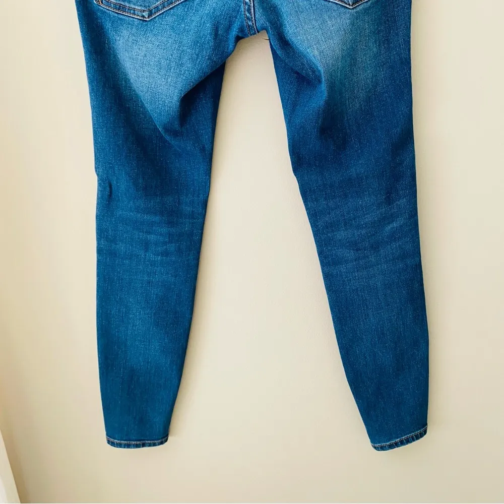 Pilcro and The Letterpress by Anthro. Mid-Rise Skinny Denim Jeans Blue S… - Image 8