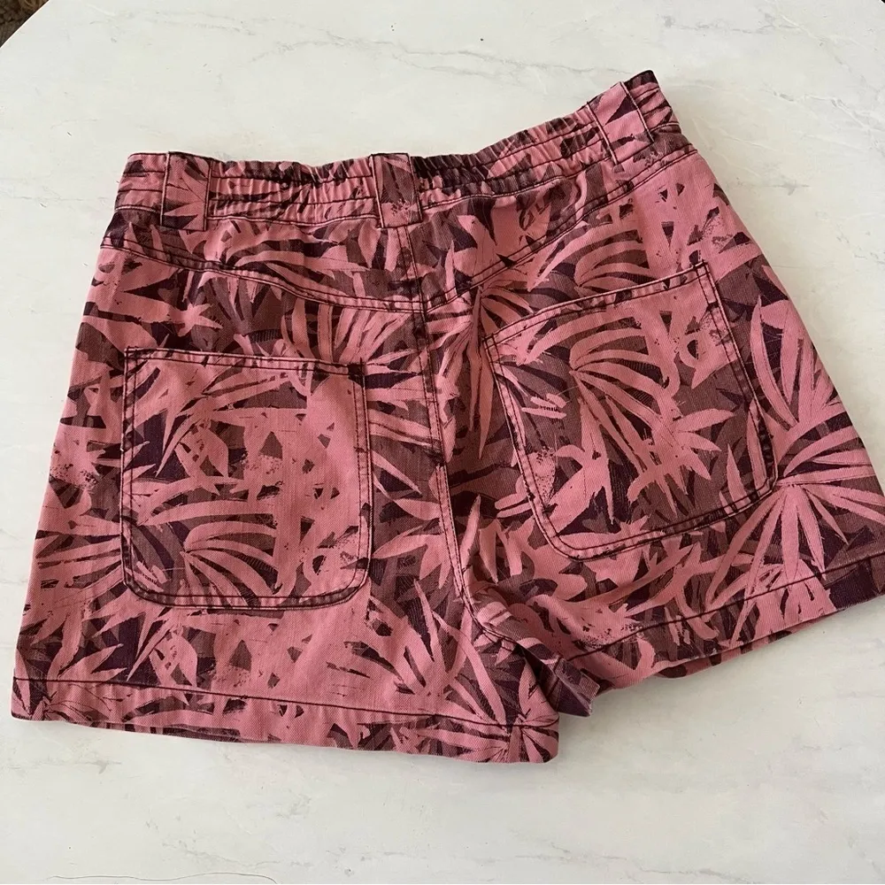 Free People Printed Rough Roads Utility Shorts - Image 7