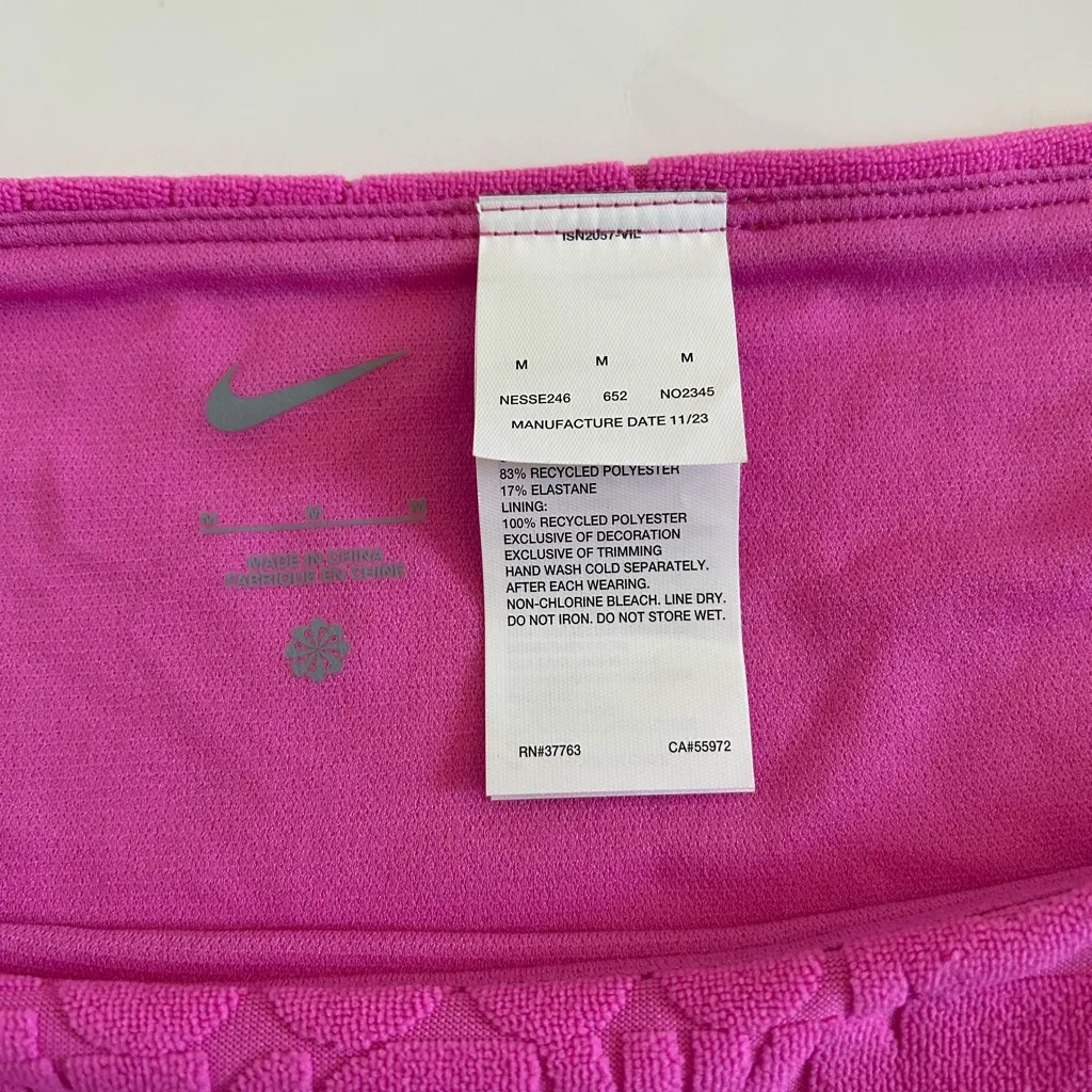 Nike Swim Retro Flow Tanga Bikini Bottoms sz M Preowned - Image 5