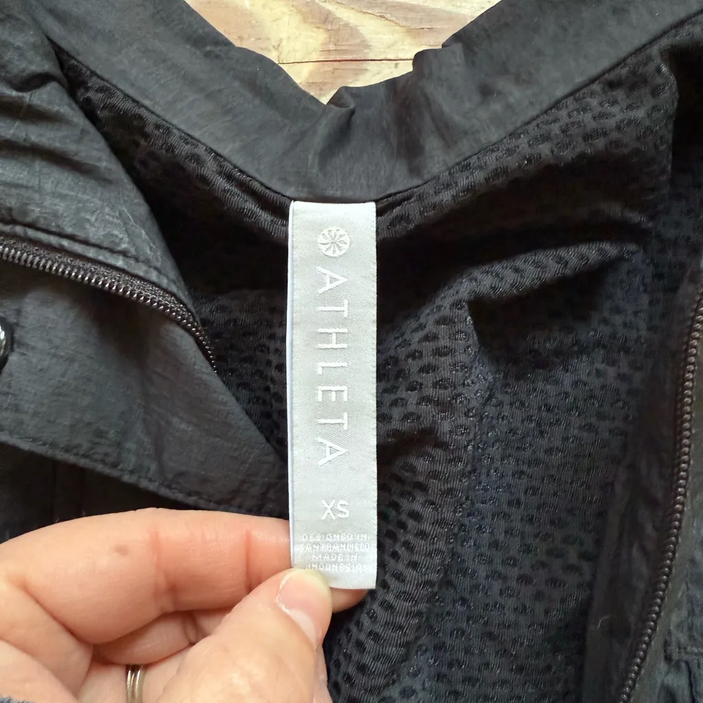 Athleta Canopy Parachute Short Jacket size xs - Image 2