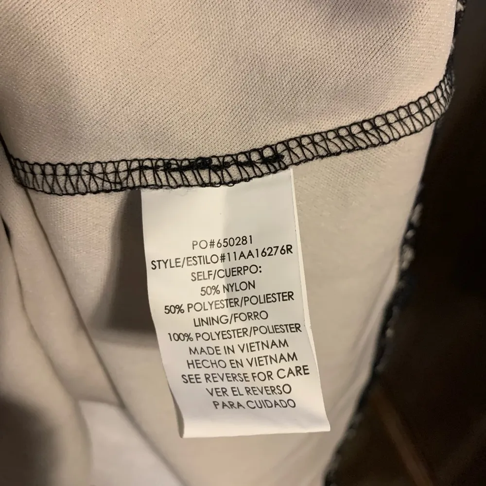 Heart Soul Black Lace Overlay Dress - Image 9