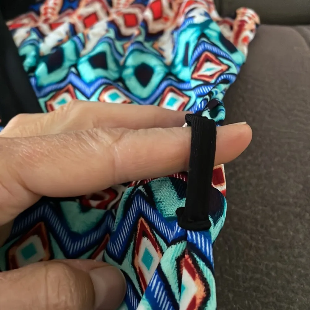 NICOLE by NICOLE MILLER Sleeveless Colorful Summer Dress Size Small - Image 9