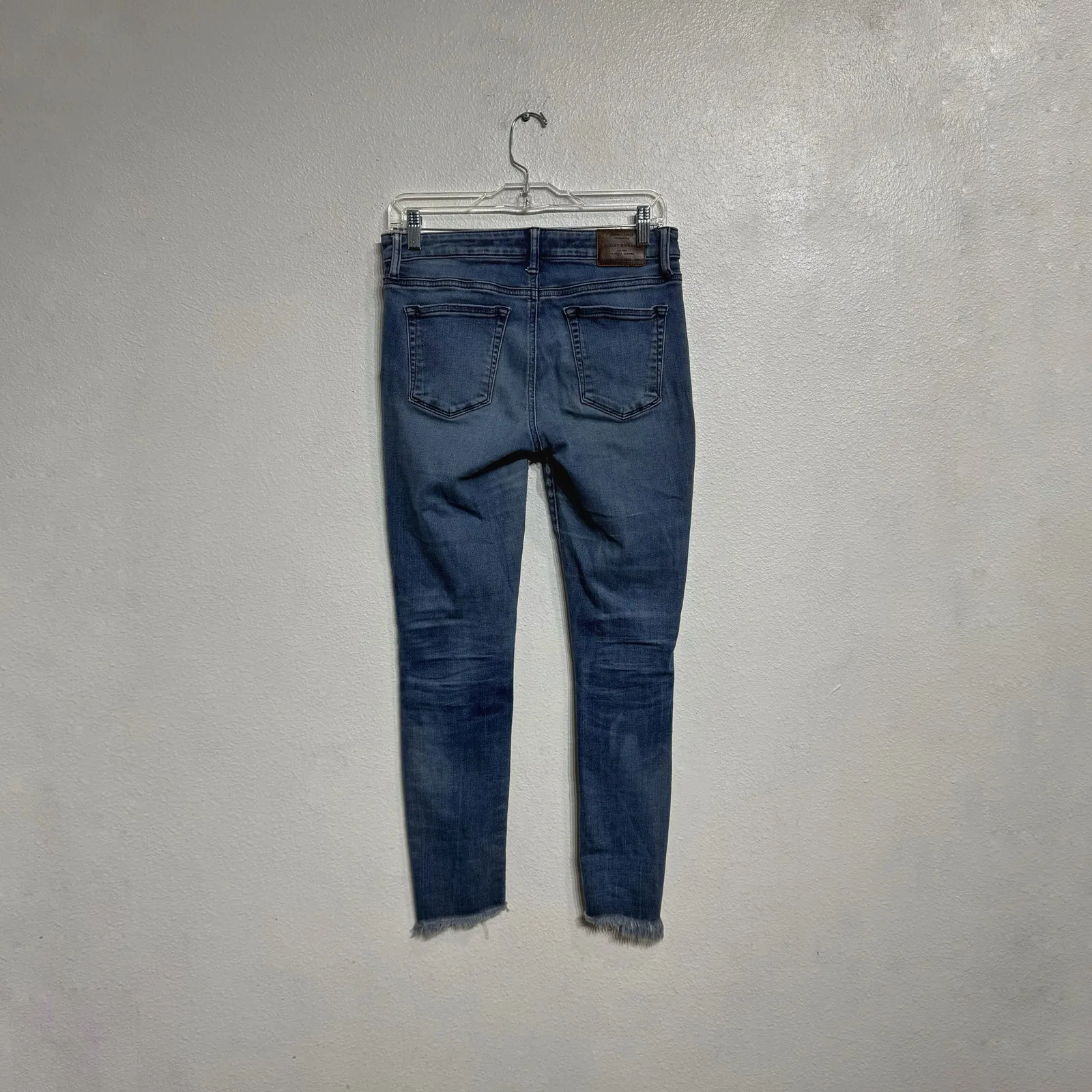 Lucky Brand Blue Lolita Super Skinny Jeans Sz 6 - Image 10