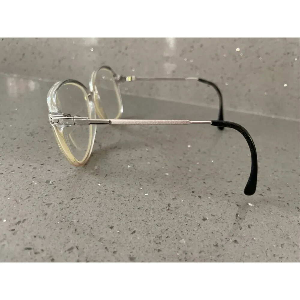 Vintage Marchon Marcolin Ashley 532 920 Eyeglasses Frames Only 135 Italy clear - Image 3