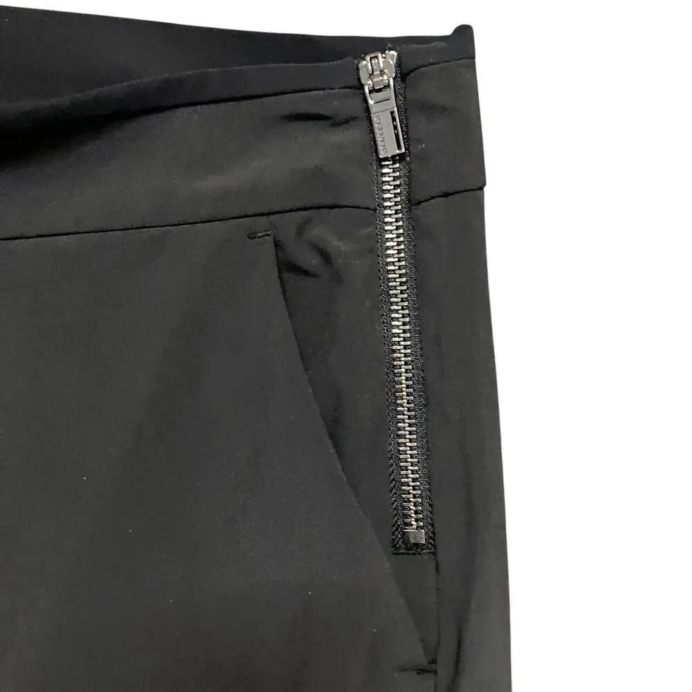 Athleta Gramercy Track Trouser Black Wide Leg Pant Size 10 - Image 3