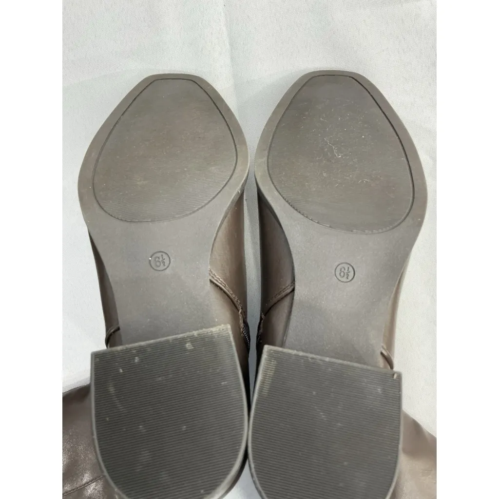 Womans Journee Collection Knee High Riding Boots 6.5 Brown Full Zip Heel NWOT - Image 8