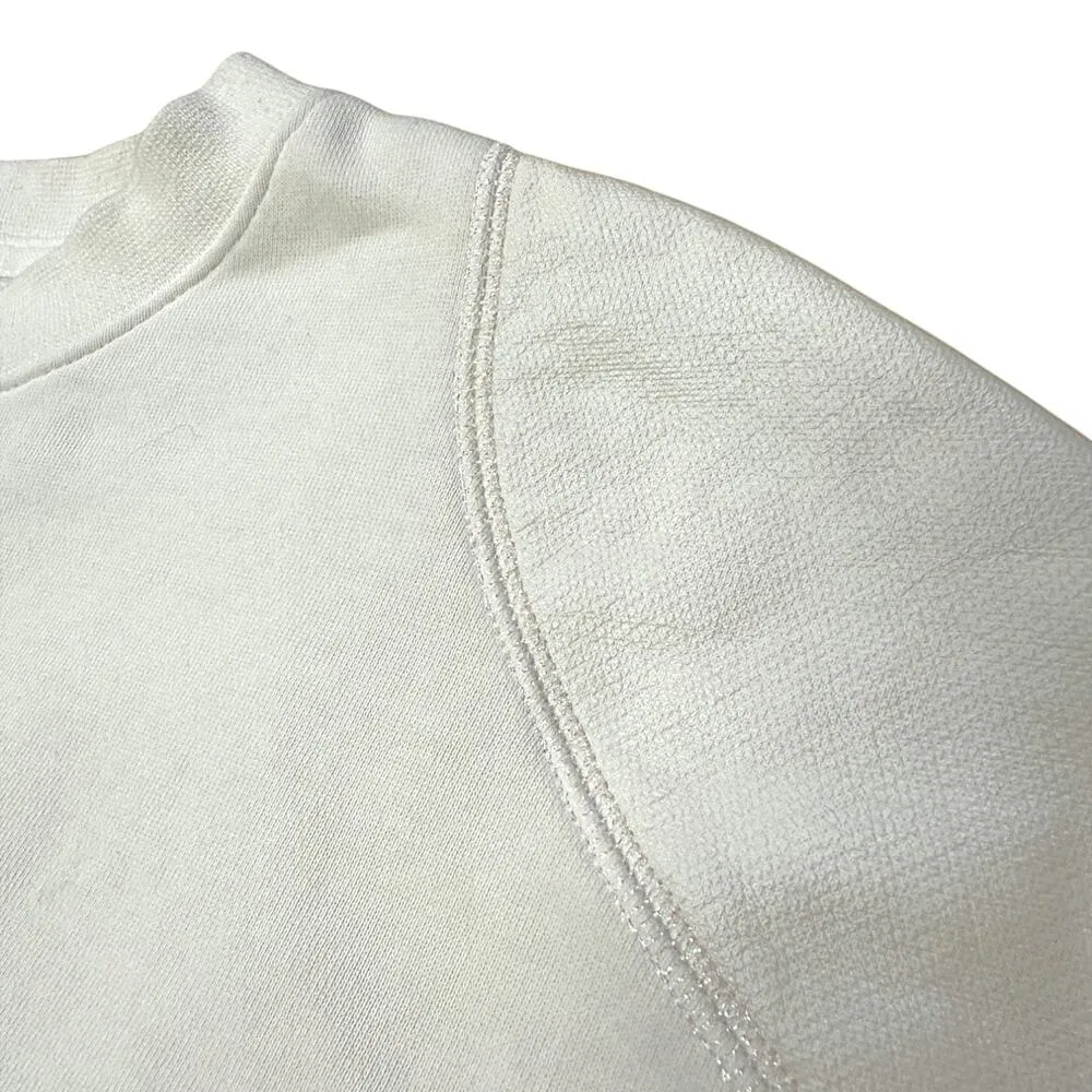 Nike | 2XL | Opal Fleece Pearl Sleeve Swoosh Graphic Crewneck Cropped Sweatshirt - Image 6