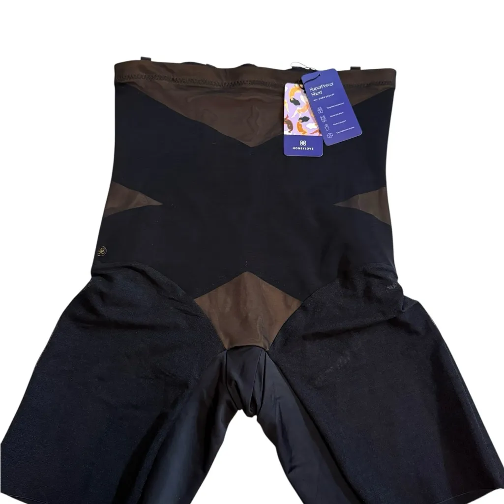 HONEYLOVE SuperPower Shorts Shapewear – XL – Brand New with Tags Black - Image 4