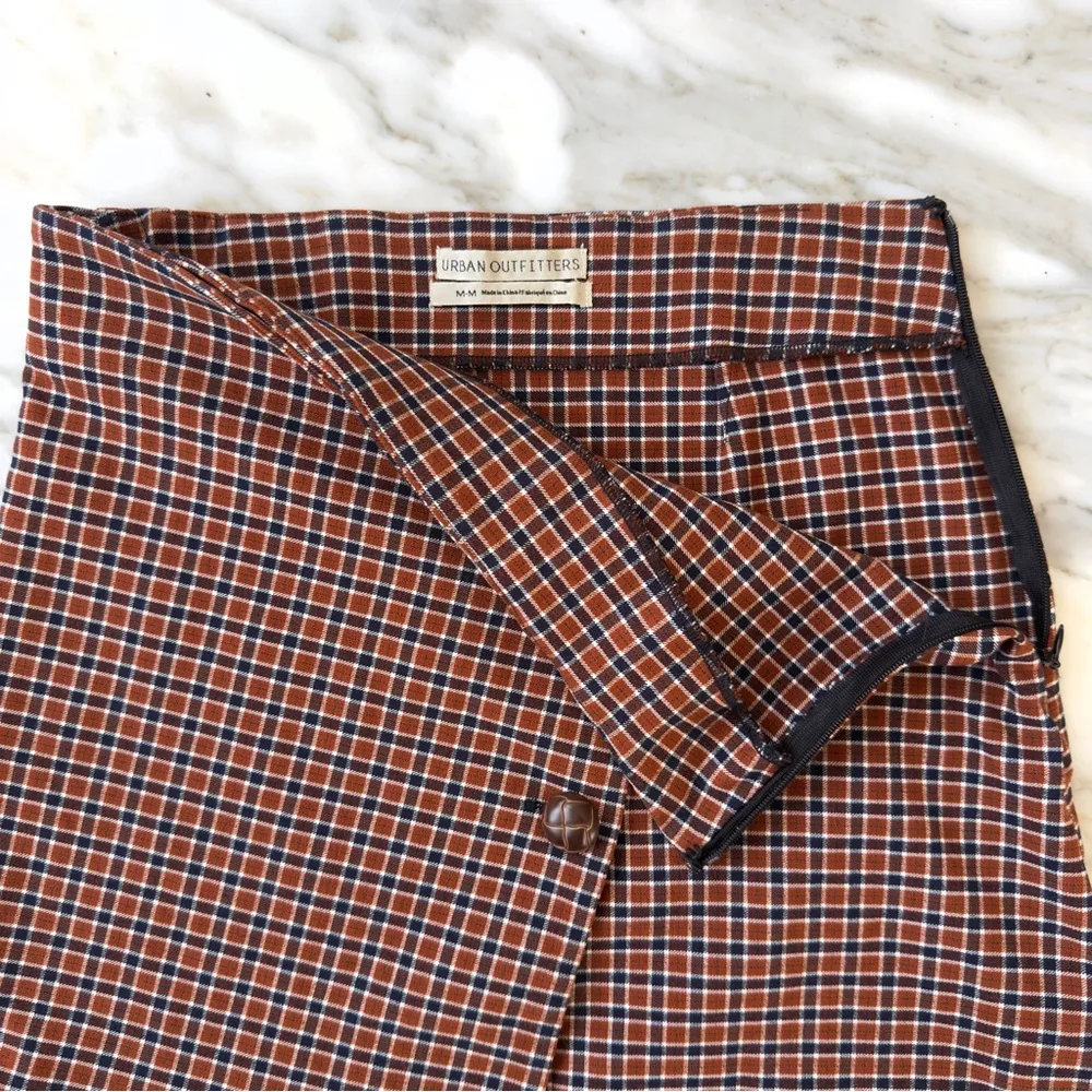 UO Pep Squad Tartan Skirt • Sz M - Image 5