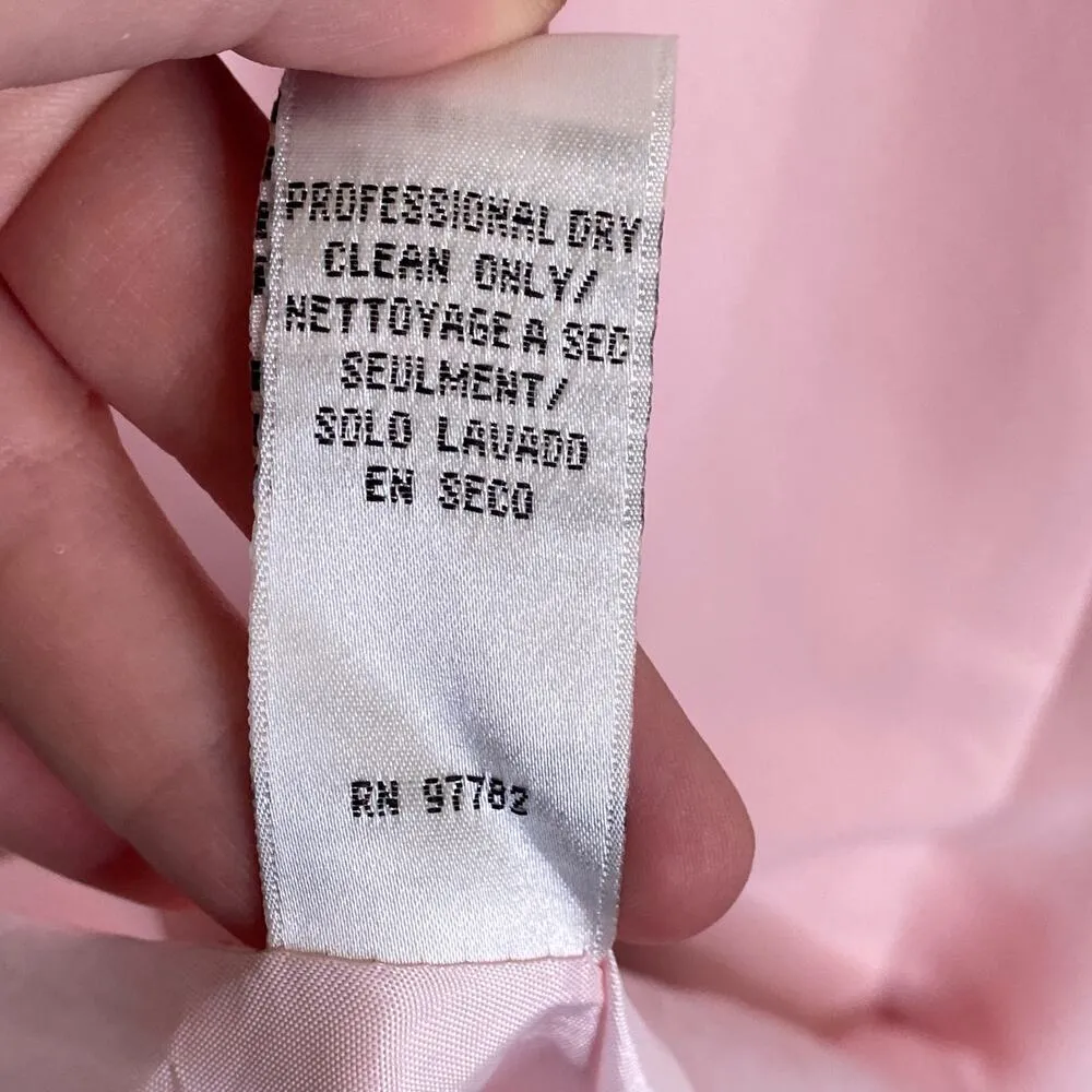 JILL STUART Academy Harlow Pink Strapless Floor Length Gown Formal Dress Size 2 - Image 10