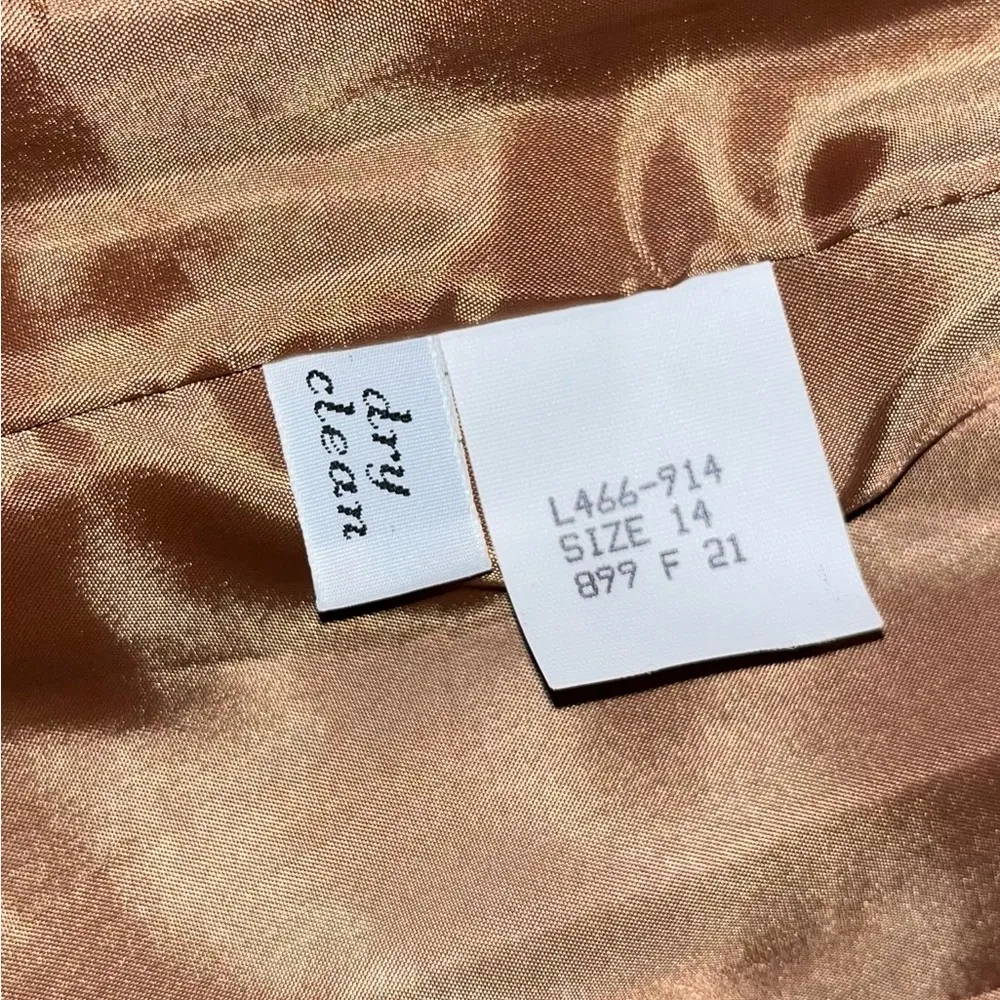 PENDLETON Virgin Wool Blazer Jacket sz 14 - Image 6