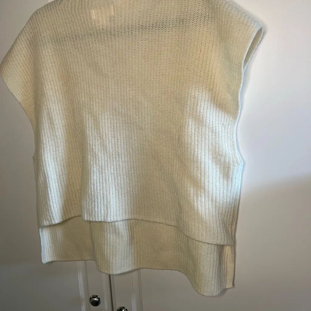 Anthropologie Maeve 100% Wool Mock Neck Muscle Sweater - Image 12
