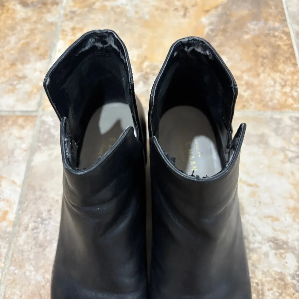 Cole Haan Black and Brown Chelsea Ankle Boot Booties - Image 3