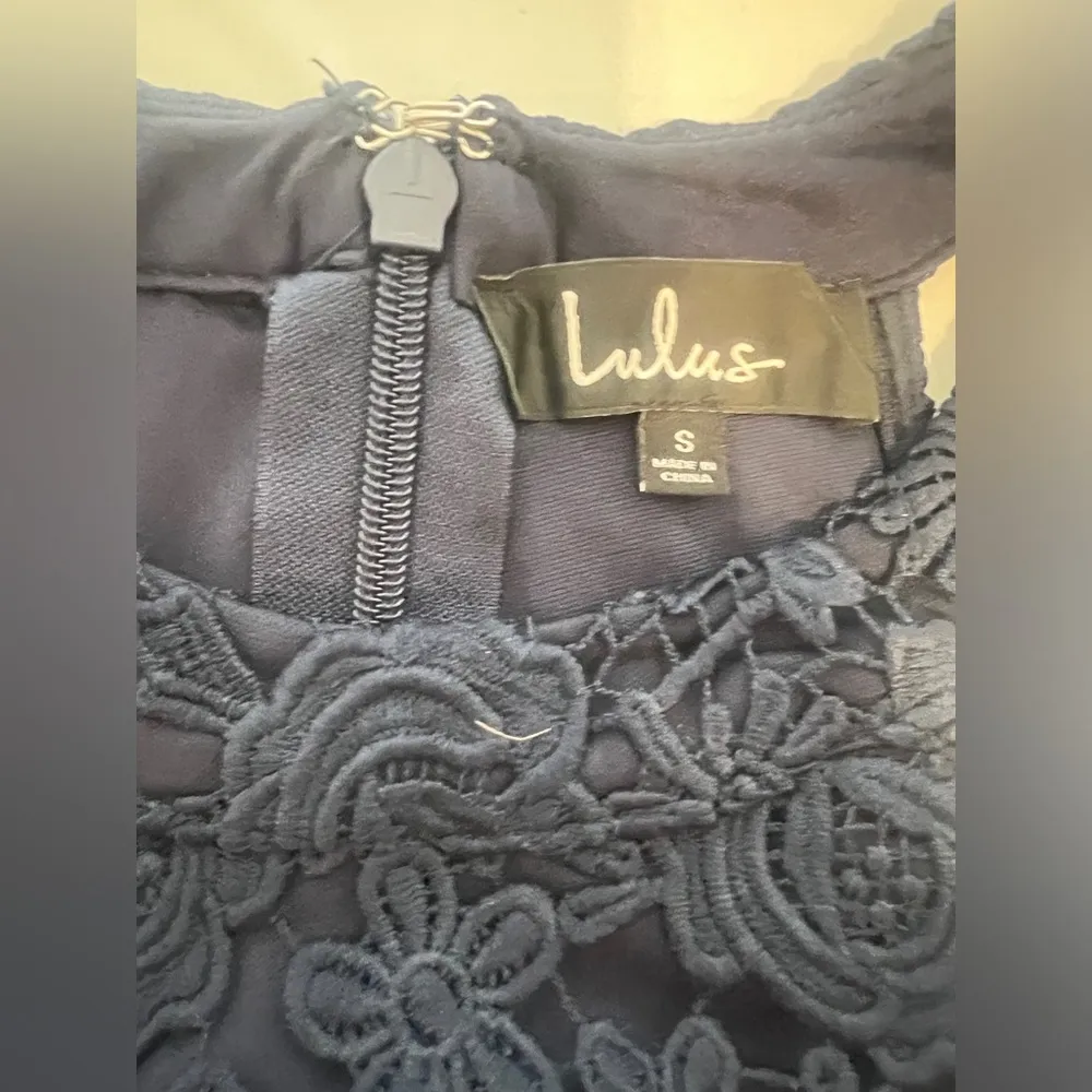 Lulu's Blue Sleeveless Halter Midi Dress - Image 5