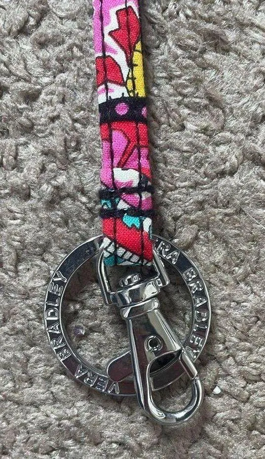 Vintage Y2K Vera Bradley Parisian Paisley Key Chain Lanyard - Image 3