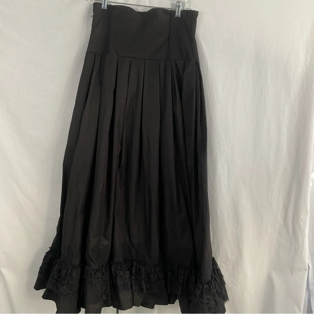 Victorian Choice skirt corset high waisted size medium Black - Image 2