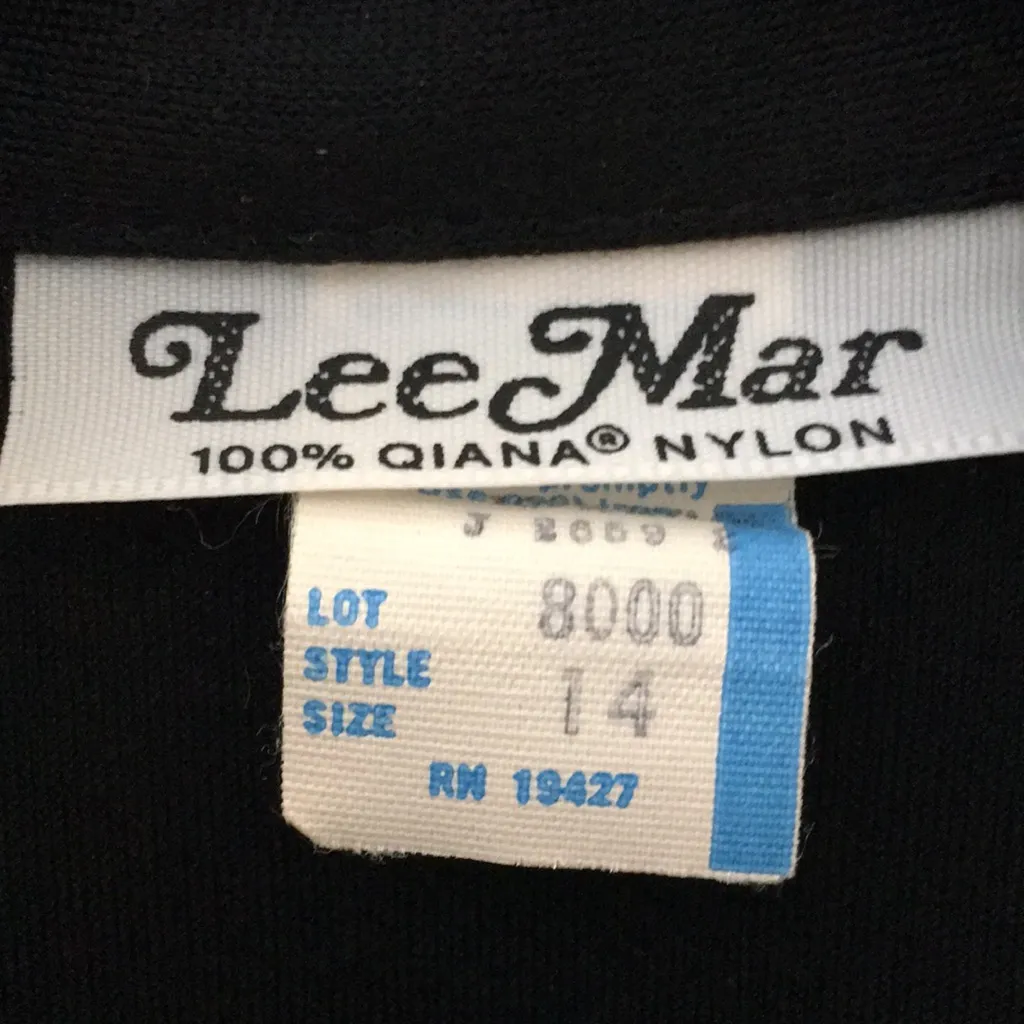 FINAL MARKDOWN Lee mar vintage blouse 14 Black - Image 3