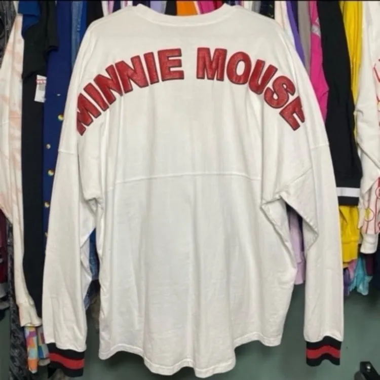 RARE Disney parks Minnie Mouse spirit jersey L NWOT - Image 2