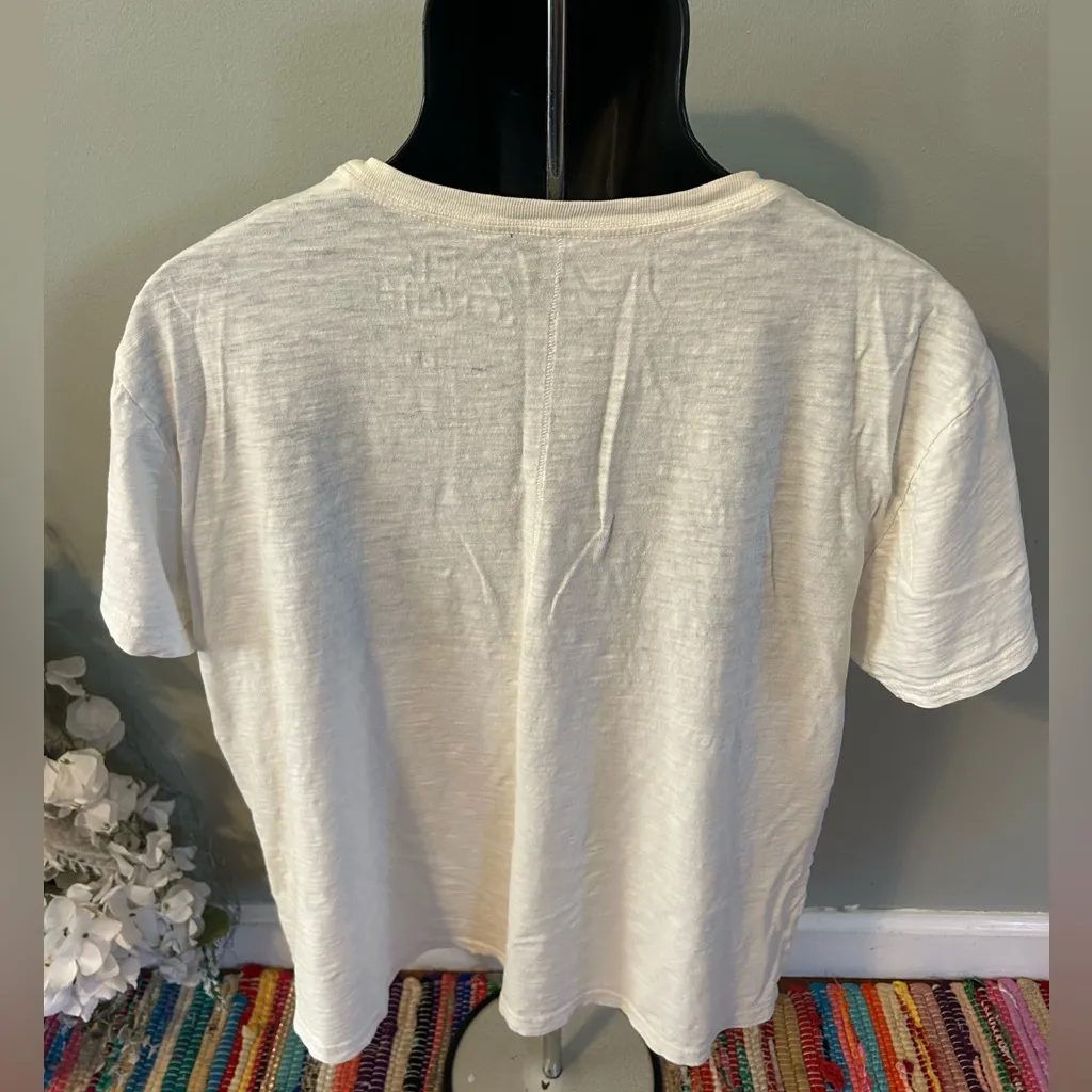 NEW Janis Joplin 1970 American Tour Shirt Band Tee Concert Lucky Brand Large - Image 4