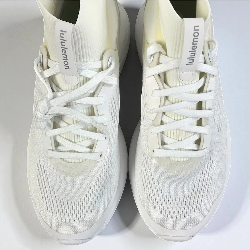 LULULEMON Chargefeel Workout Mid White Sneaker W 8.5 Run Lifestyle Gym Travel - Image 4