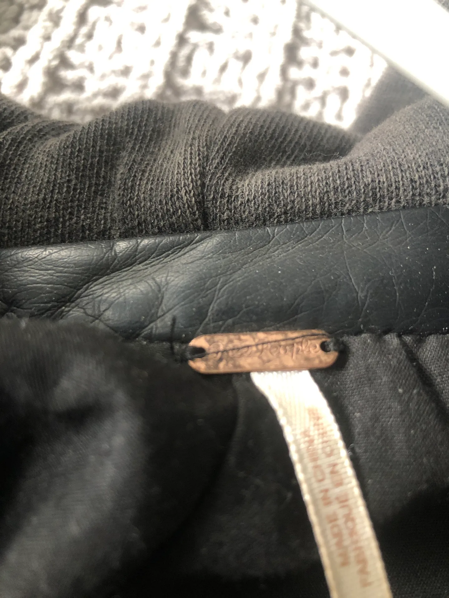 Black Leather Jacket - Image 4