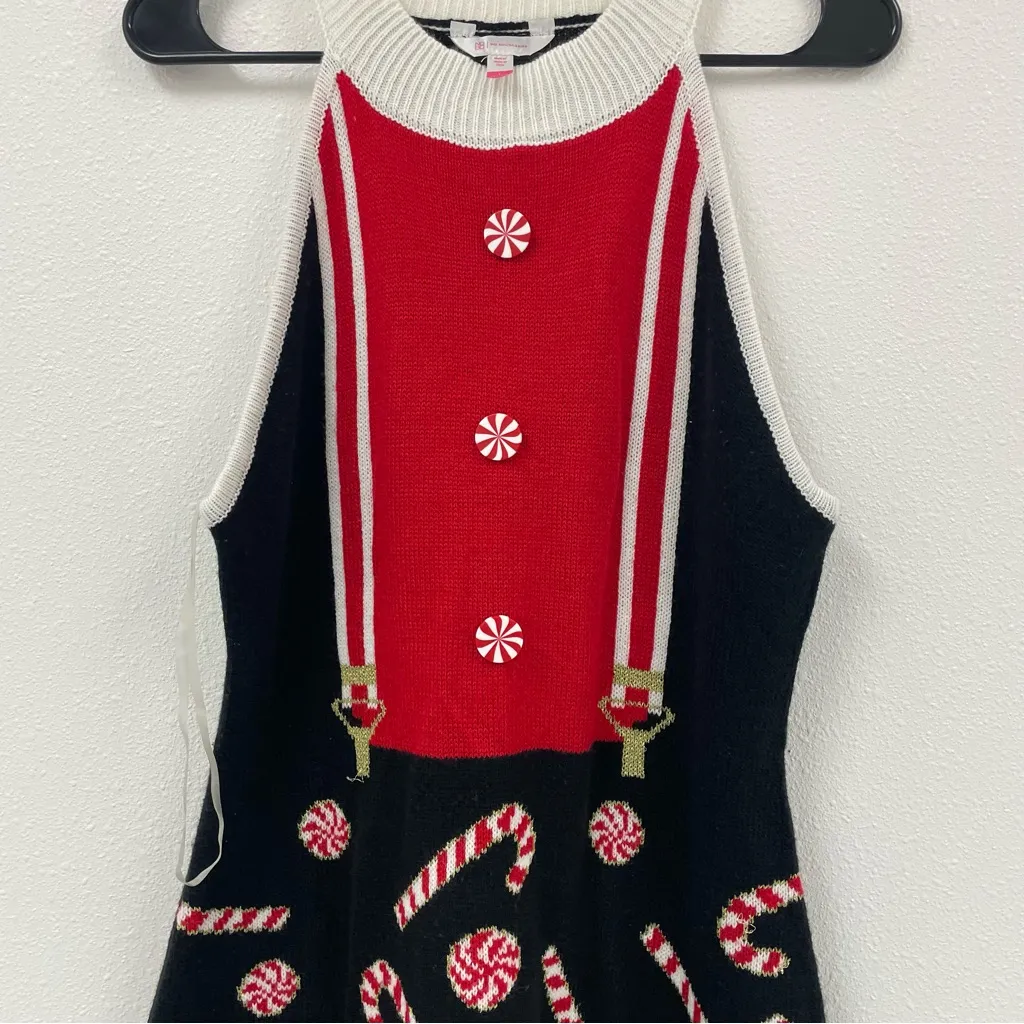 No Boundaries  Red and White‎ Sweater - Image 3