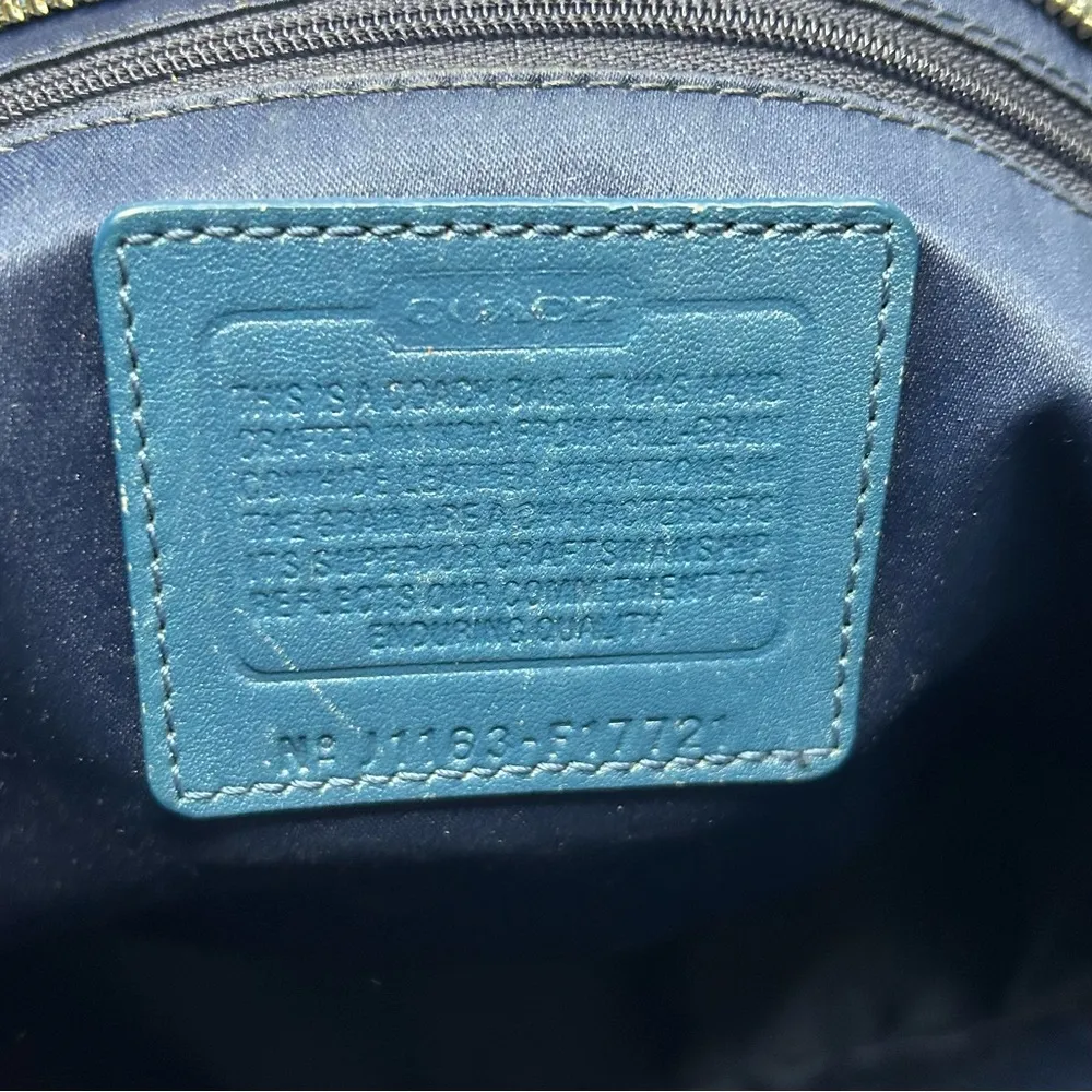 Coach East West Soft Leather Tote - Image 7