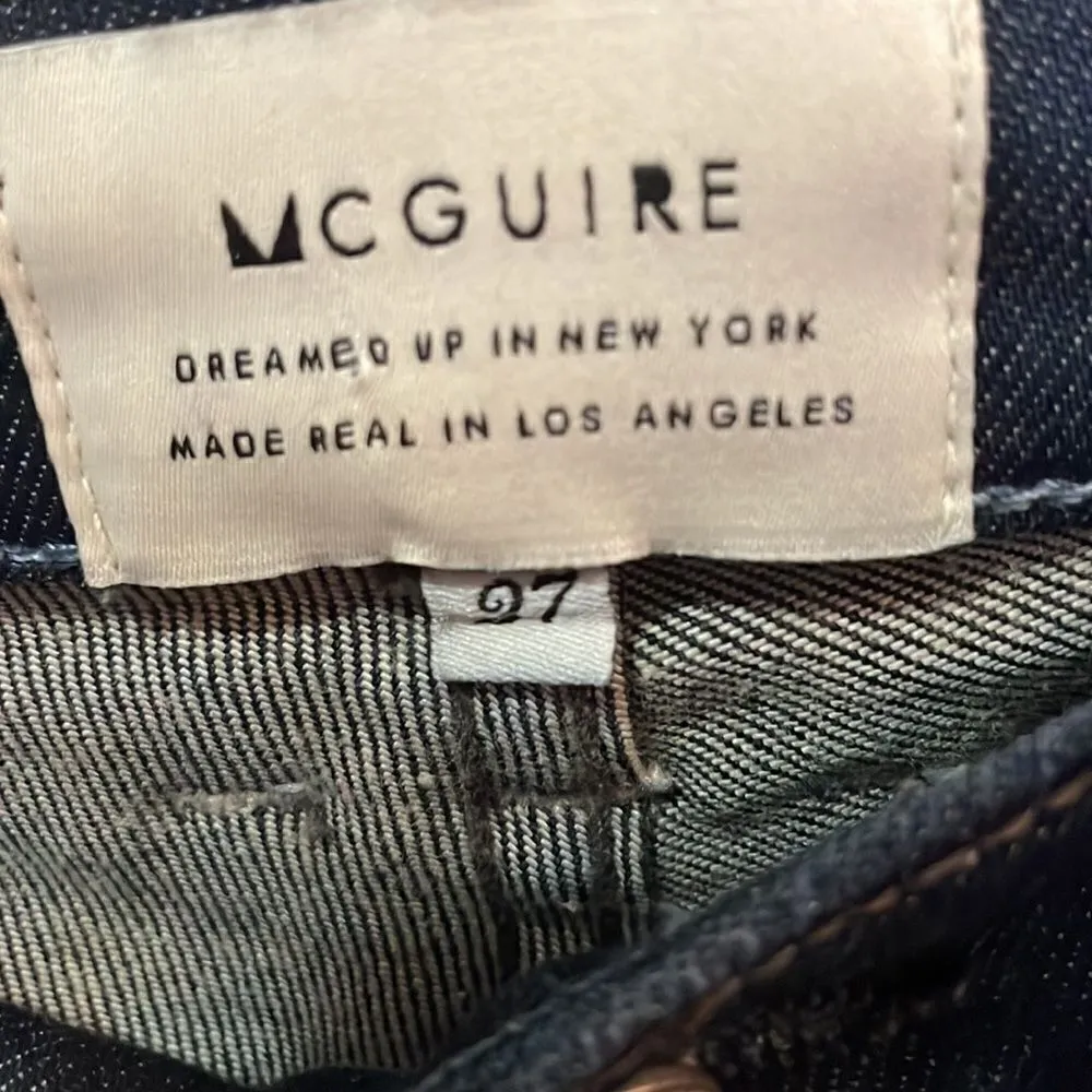 Anthropologie McGuire Dark Wash Newton Skinny Jeans - Image 4