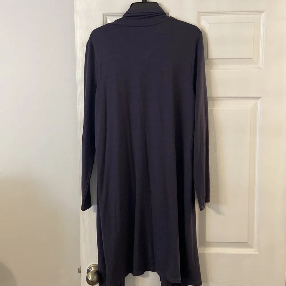Joan Vass Cardigan size L length 38” two front pockets long sleeves - Image 8