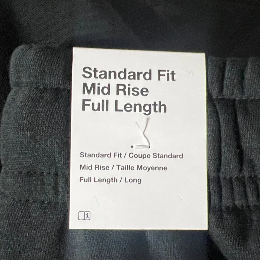 Nike Sportswear Club Fleece Mid-Rise Wide-Leg Sweatpants in Black, Size 1X, NEW - Image 8