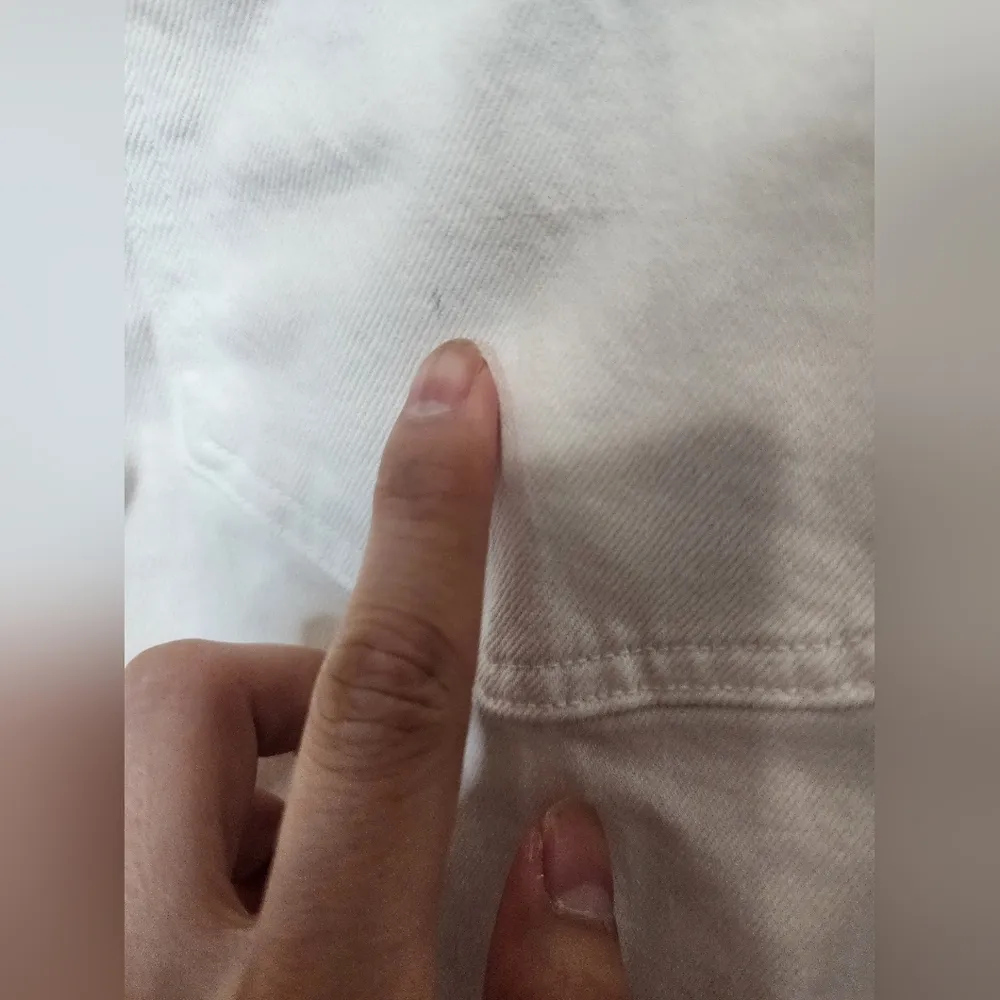 AGOLDE Toni Mid Rise Straight Leg Glowed White Jeans Size 29 - Image 9