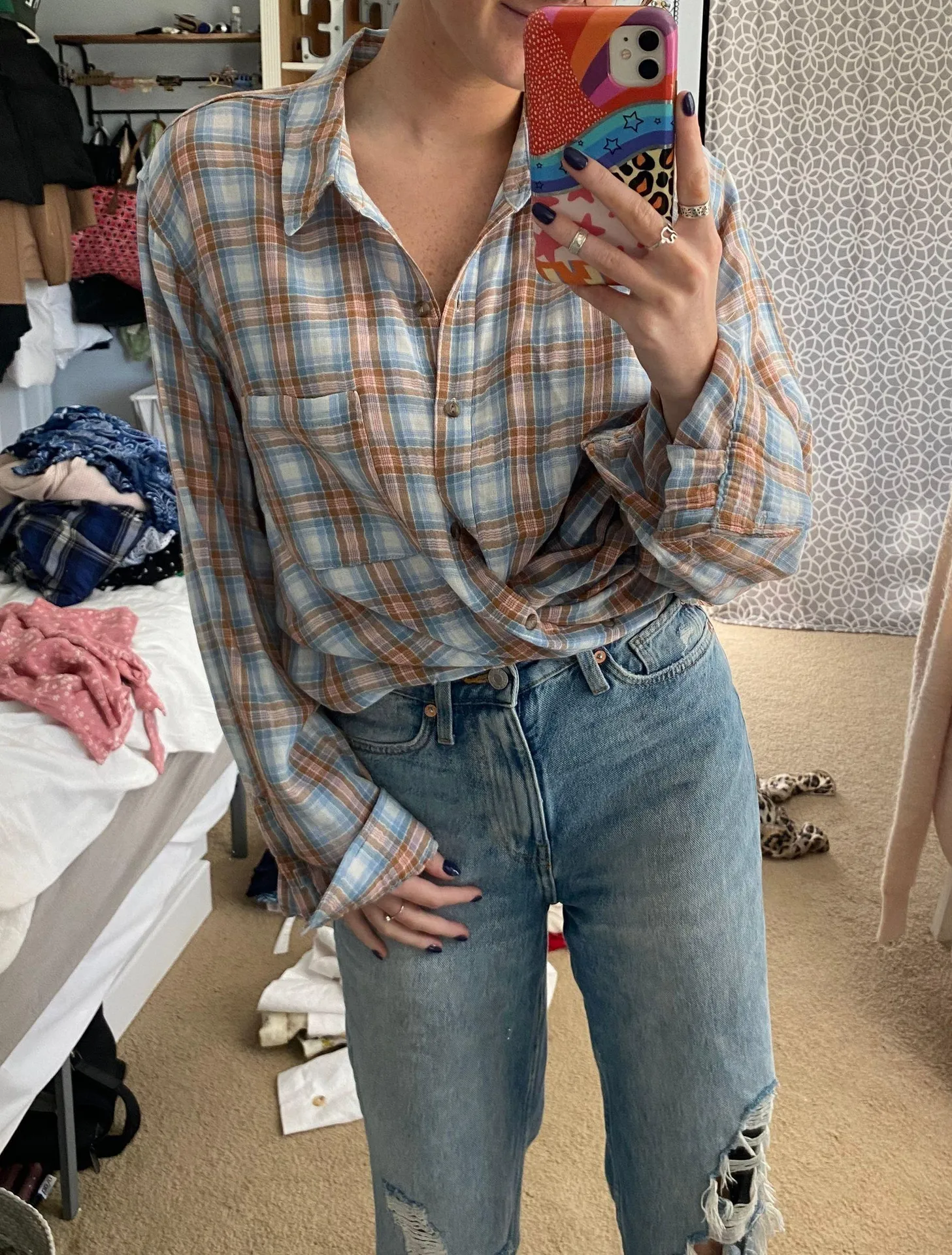 Target Universal Threads  Flannel - Image 3