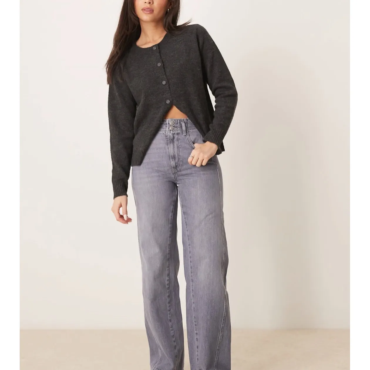 NWT FREE PEOPLE SLATE ASTER HIGH RISE, SIZE 31 - Image 2