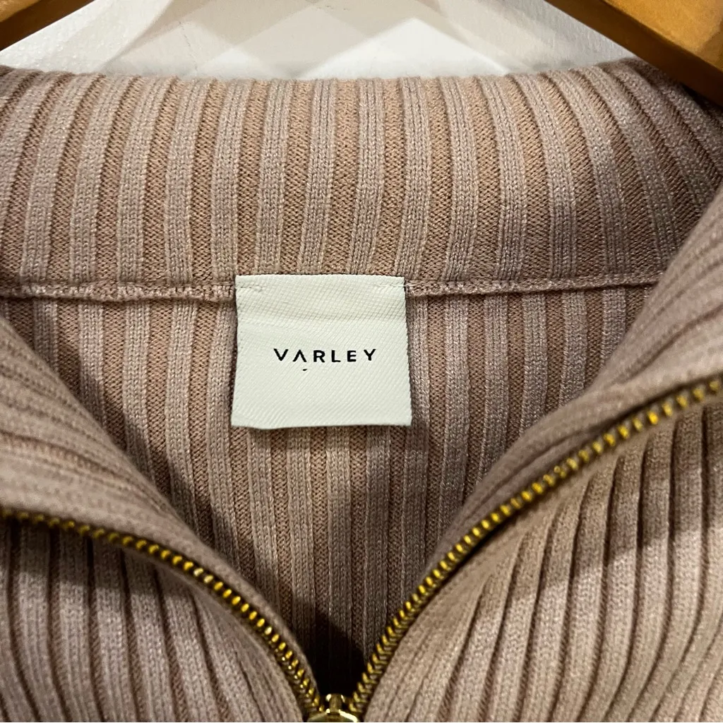 VARLEY Reid Half-Zip Knit Women’s SIZE XL - Image 3