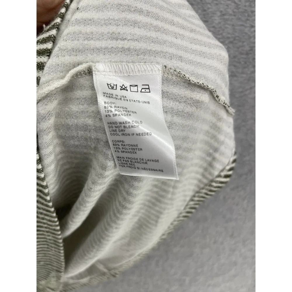 Urban Outfitters Women's T Shirt Dress Striped Green Short Sleeve Size Small - Image 6