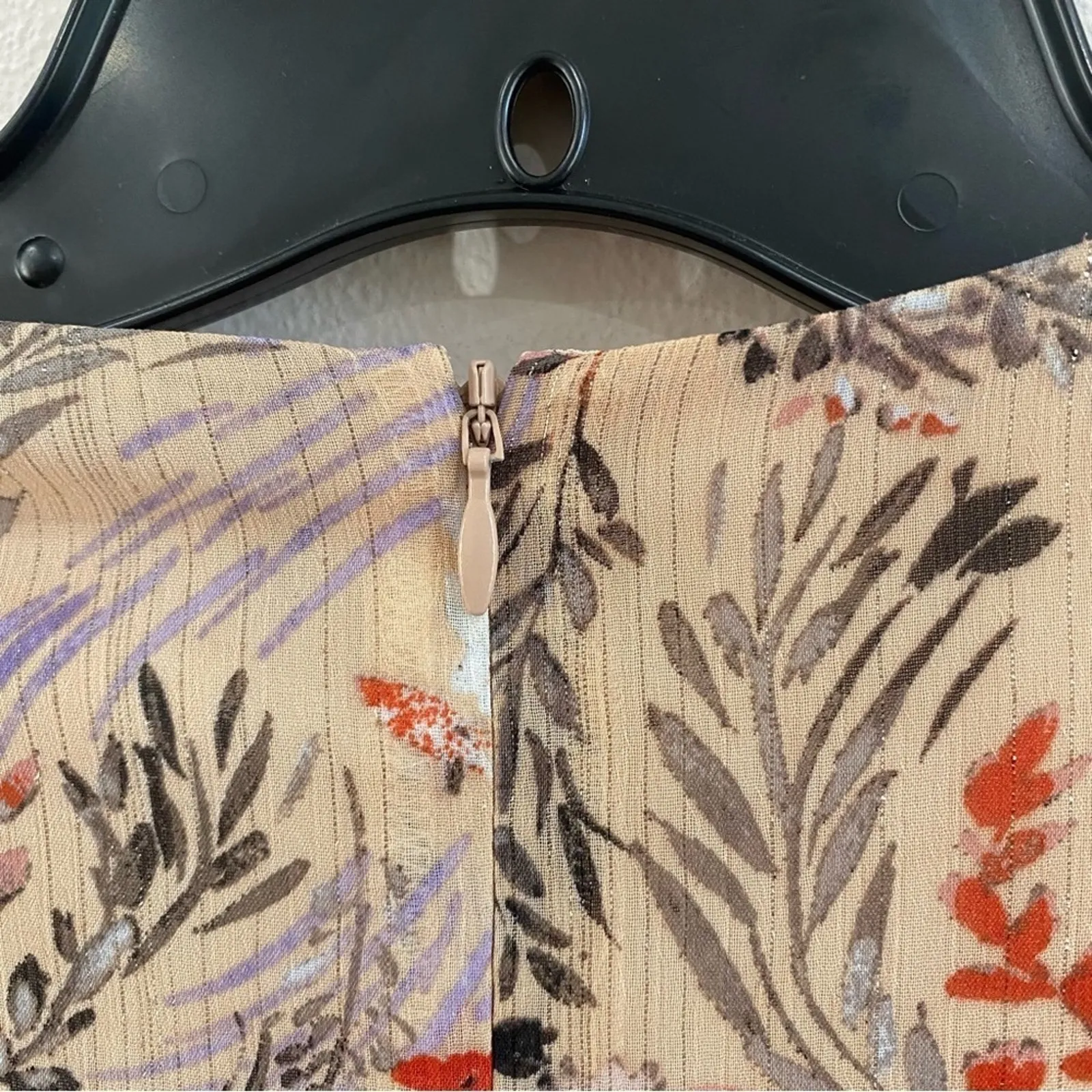 Forest Lily Knot Waist High Low Hem Dress Size 4 Floral Ruffle Summer Wedding Pink - Image 6