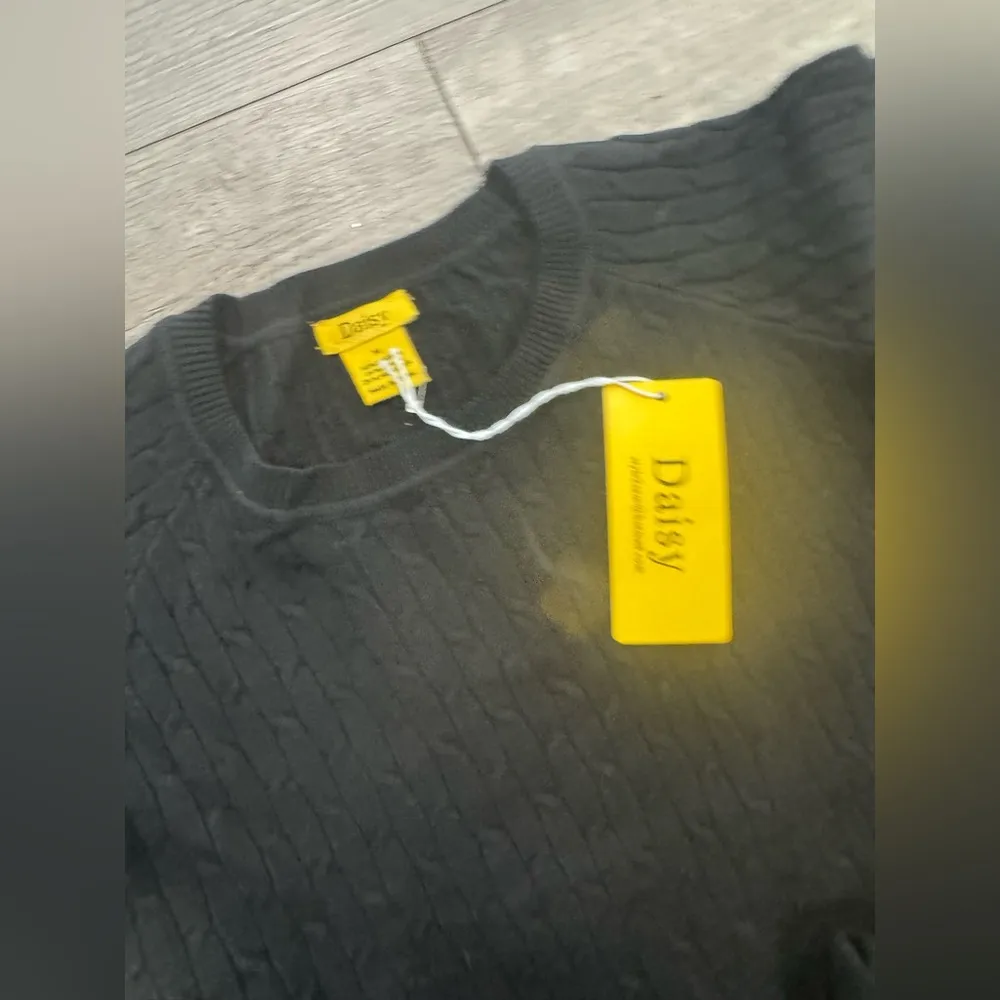 Daisy Black Knit Sweater top and Shorts Set🌻 Size M - Image 6