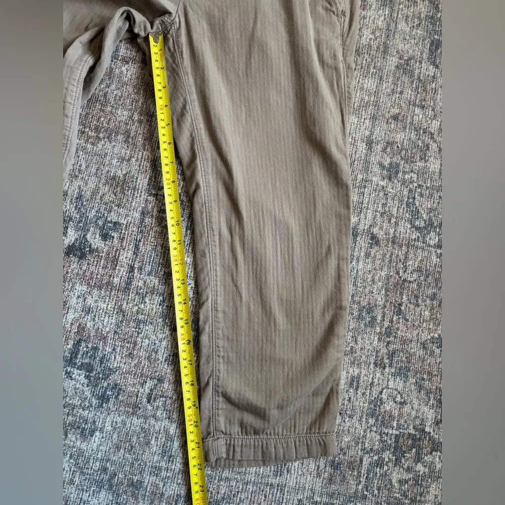 LOFT Gauze Cropped Pants Size 4 - Image 8