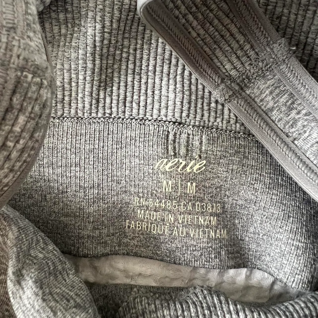 Gray Sports Bra - Image 2