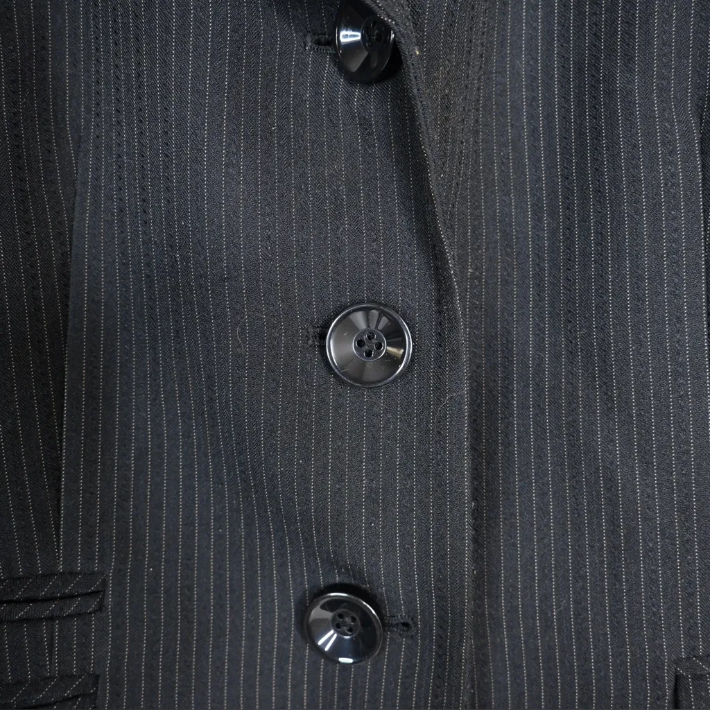 Le Suit Women's 14 Black Lined Blazer - Image 7