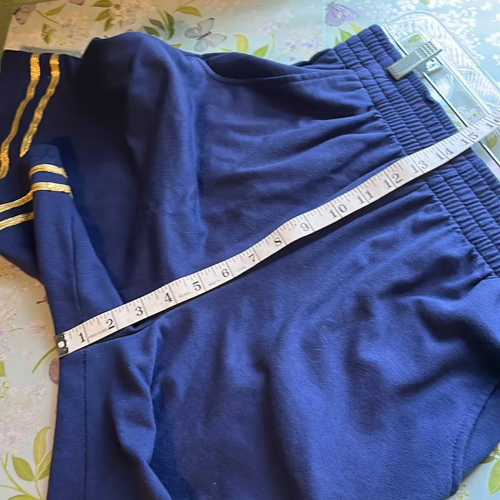 Vintage 90s Long Shorts with Gold Accents modest shorts long shorts Size L - Image 5