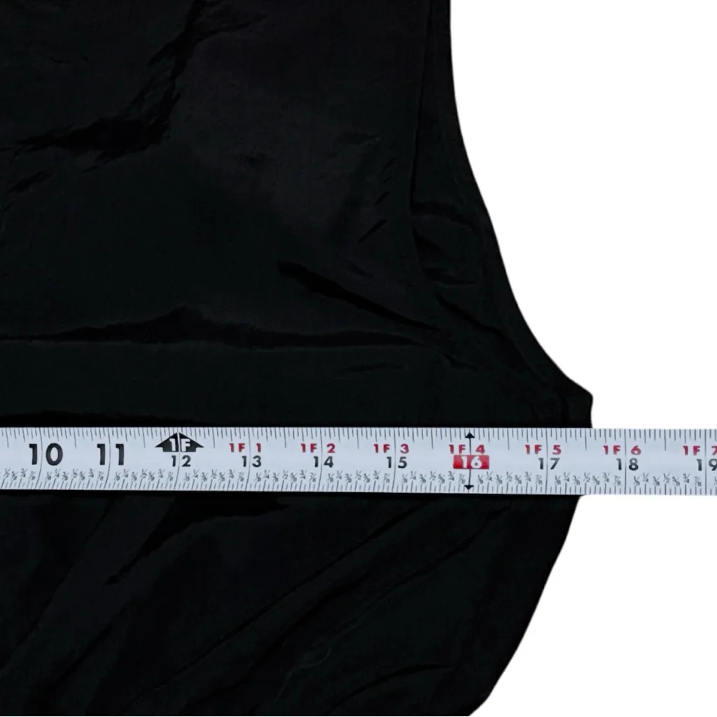 Steve‎ Madden NYC Set Black Parachute Jumpsuit Jacket Size Medium Y2K Gorpcore - Image 8