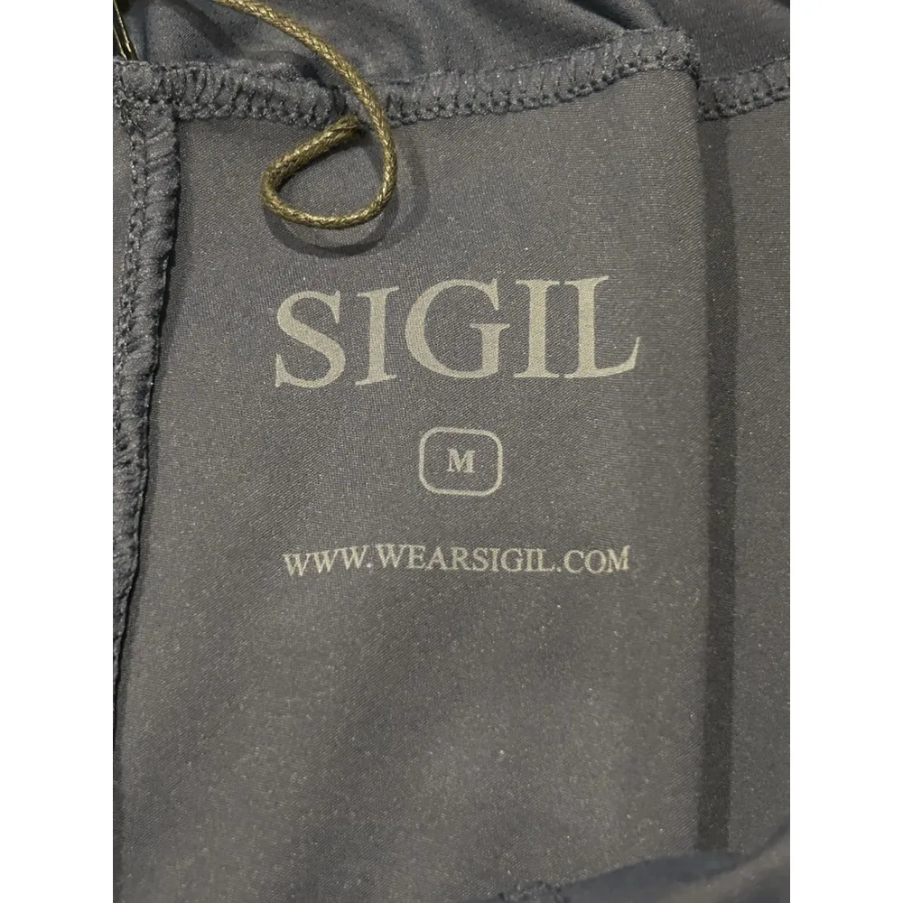 Sigil Jogger Pants Unisex Size M Navy Blue Scrub Bottoms Athletic Tapered Leg Size M - Image 7