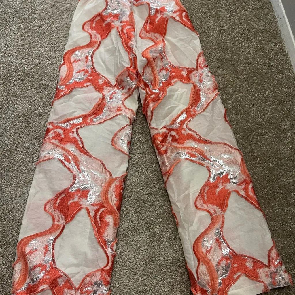 Arianne‎ Elmy vacation flow pants $230 small Red - Image 9