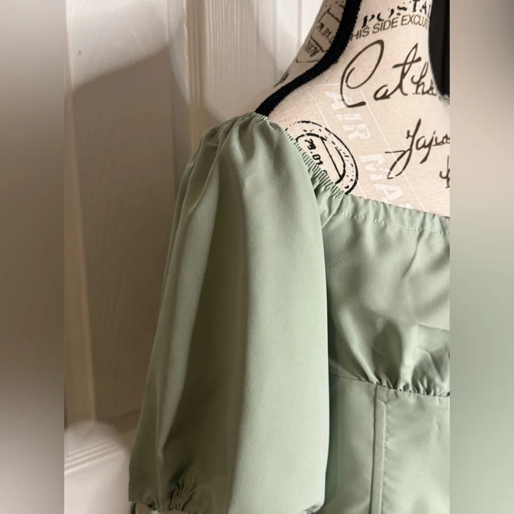 Boohoo Milkmaid Crop Top - Image 7