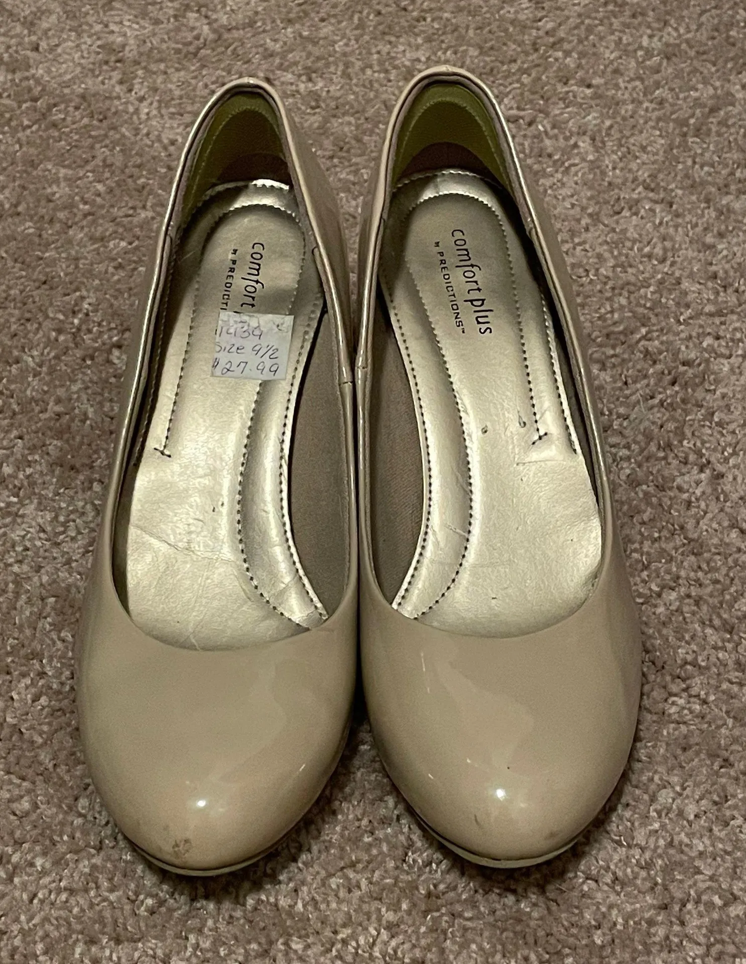 Nude Heels Tan Size 9.5 - Image 4