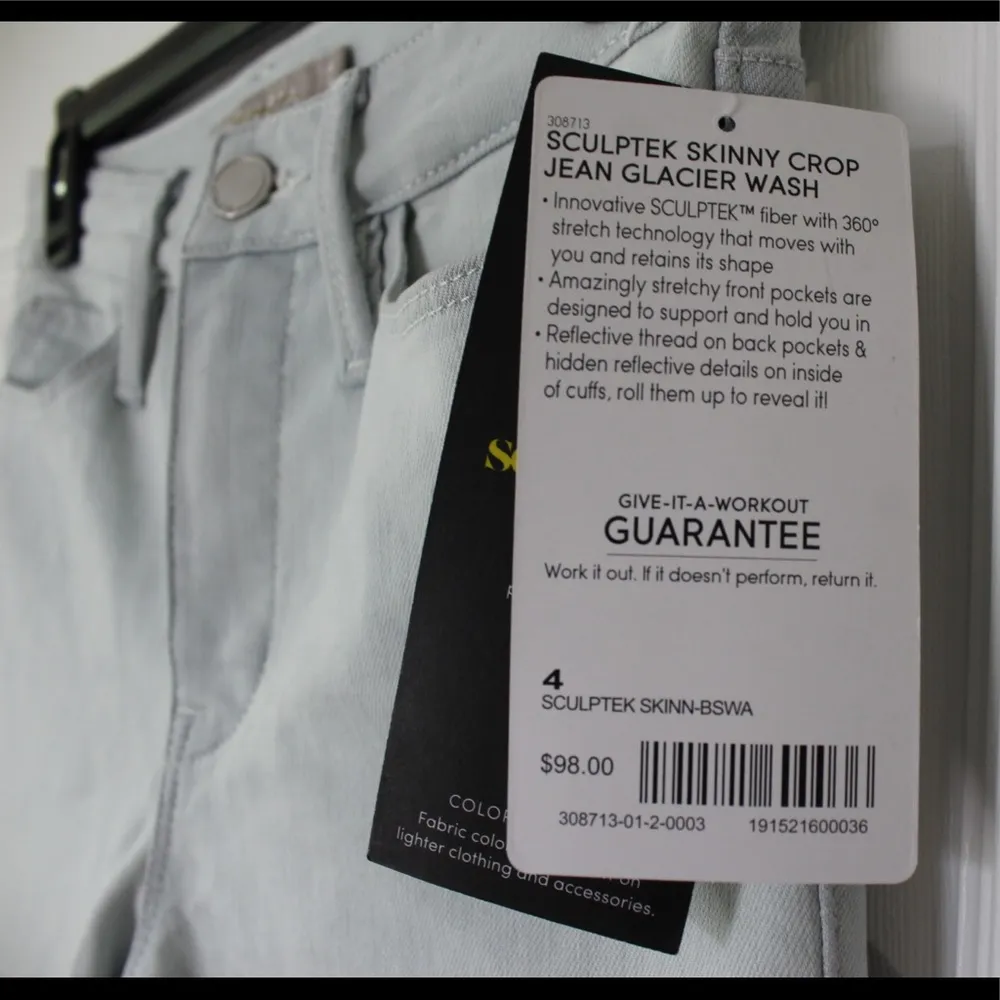 Athleta | Sculptek Glacier Wash Crop Skinny Jeans - Image 6