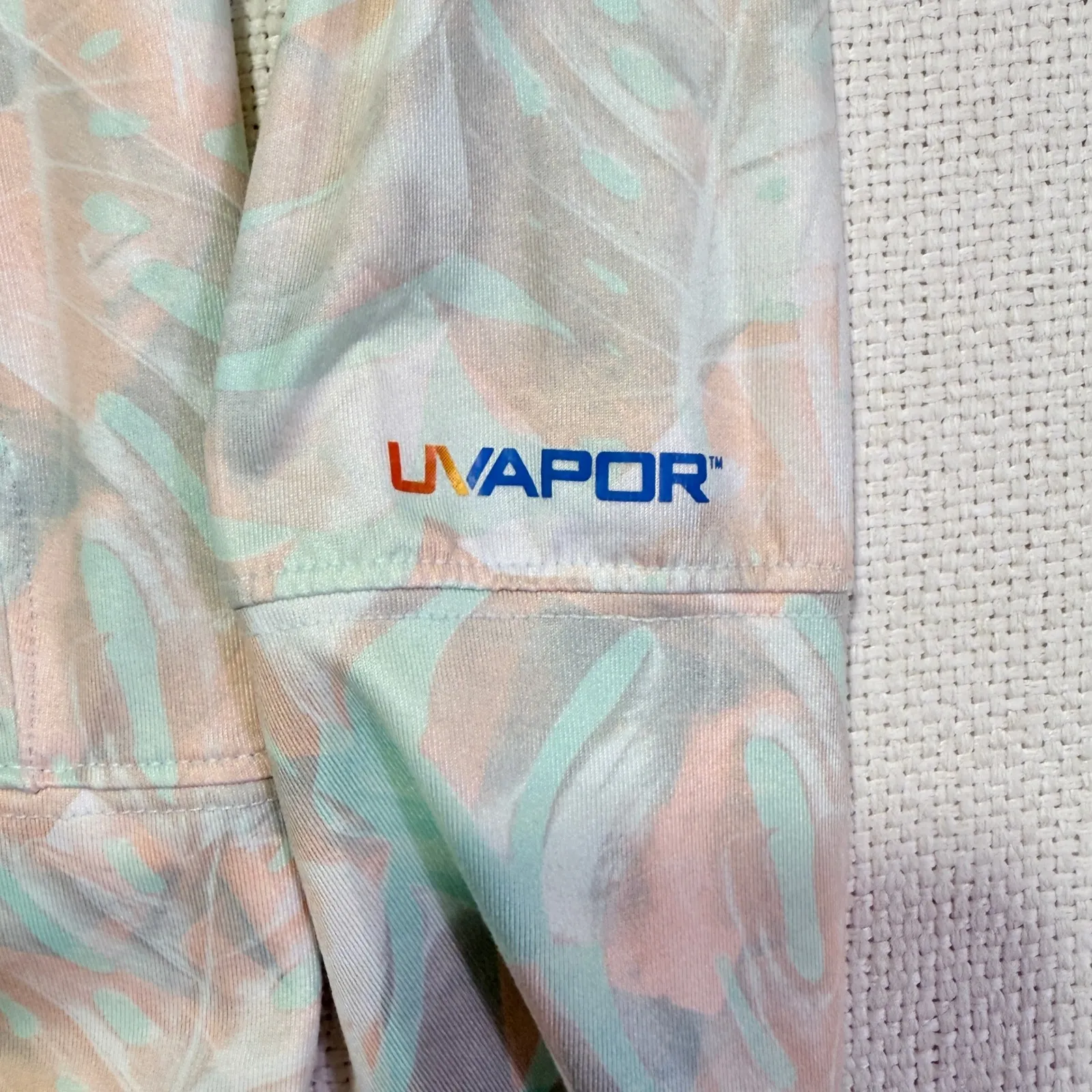 Salt Life UVAPOR Women's Floral‎ Print Full Zip Activewear Jacket Small - Image 3