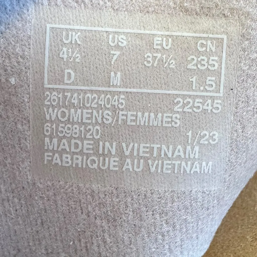 Clarks Giselle Ivy Wedge Sandals Rose Gold Metallic Cork Heel Comfort Size 7 - Image 12