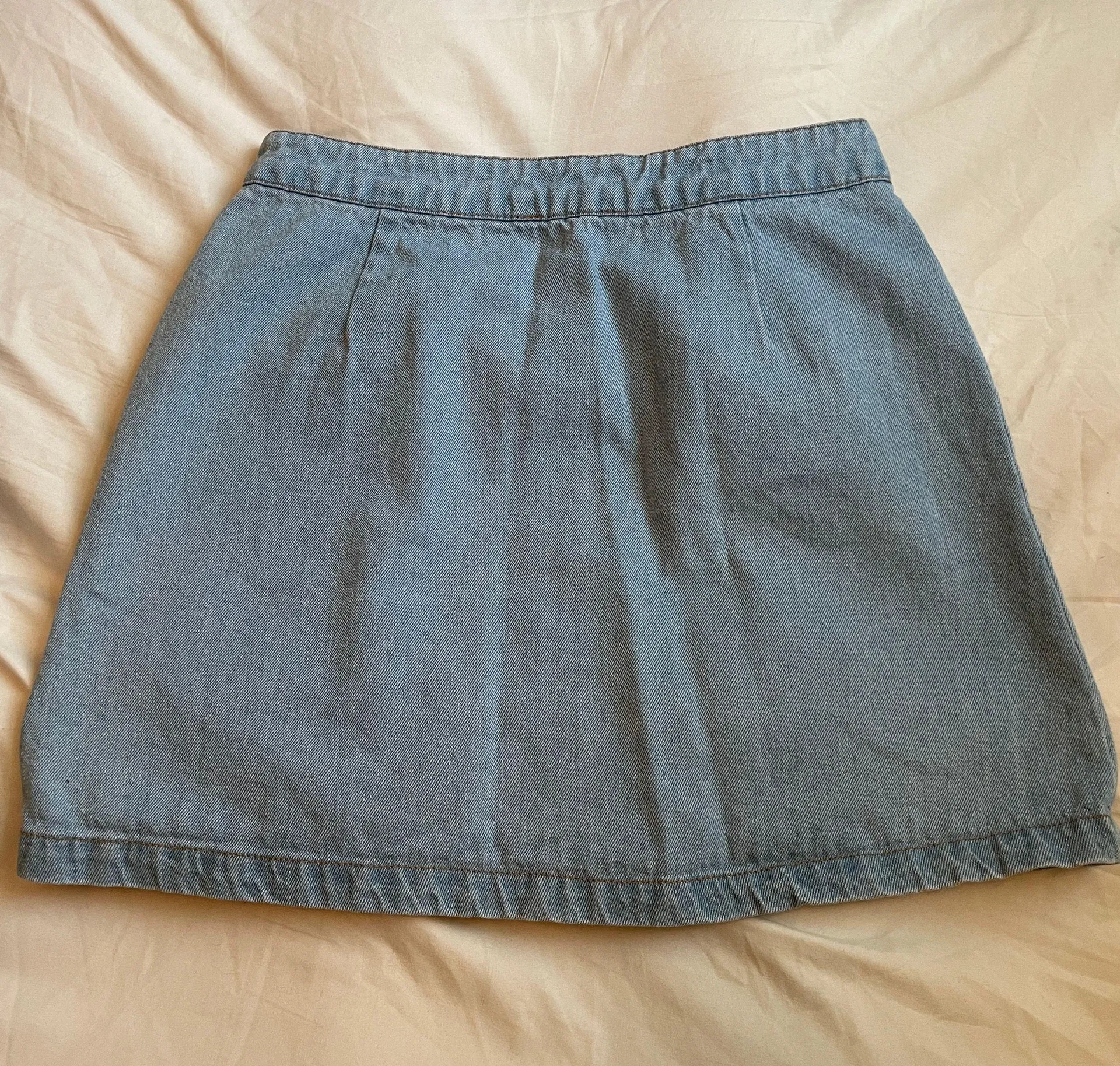 Demin Mini Skirt - Image 2